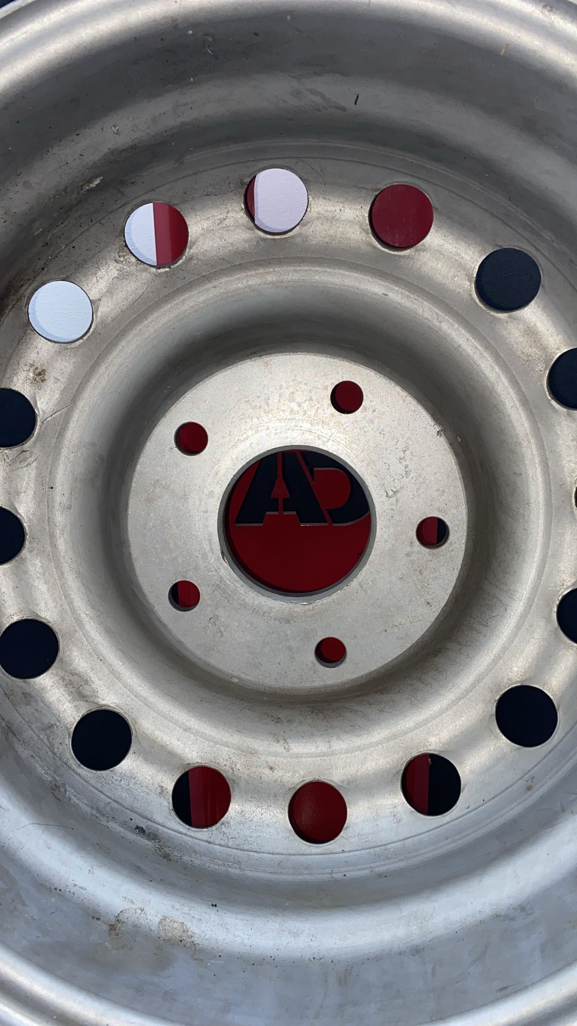 Porsche 944 Turbo alloy spare wheel with tyre, used 95136213101