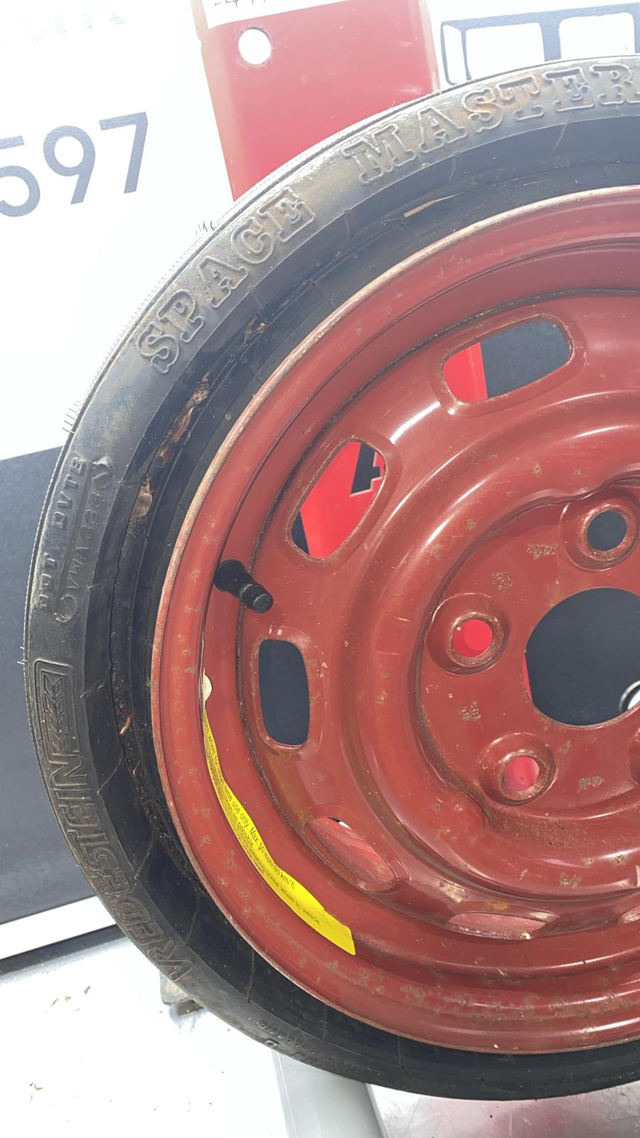 Porsche 944 / 924s Space Saver Spare Wheel with tyre, used 94436204000