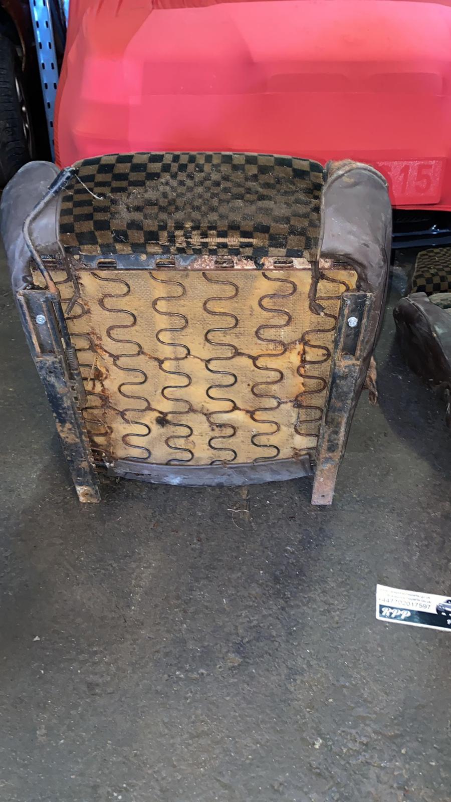 Porsche 928 early manual seats for refurbishment