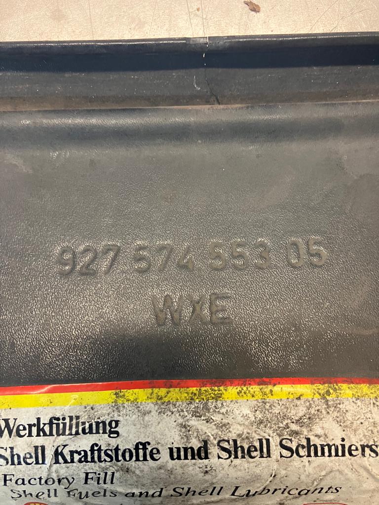 Porsche 928 Cowl panel covering for LHD cars, 92757455305, used