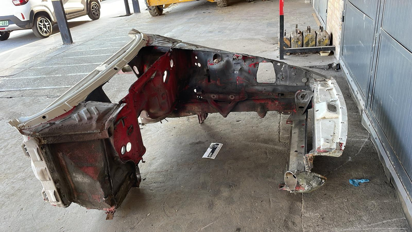 Porsche 928 S firewall, front end cut