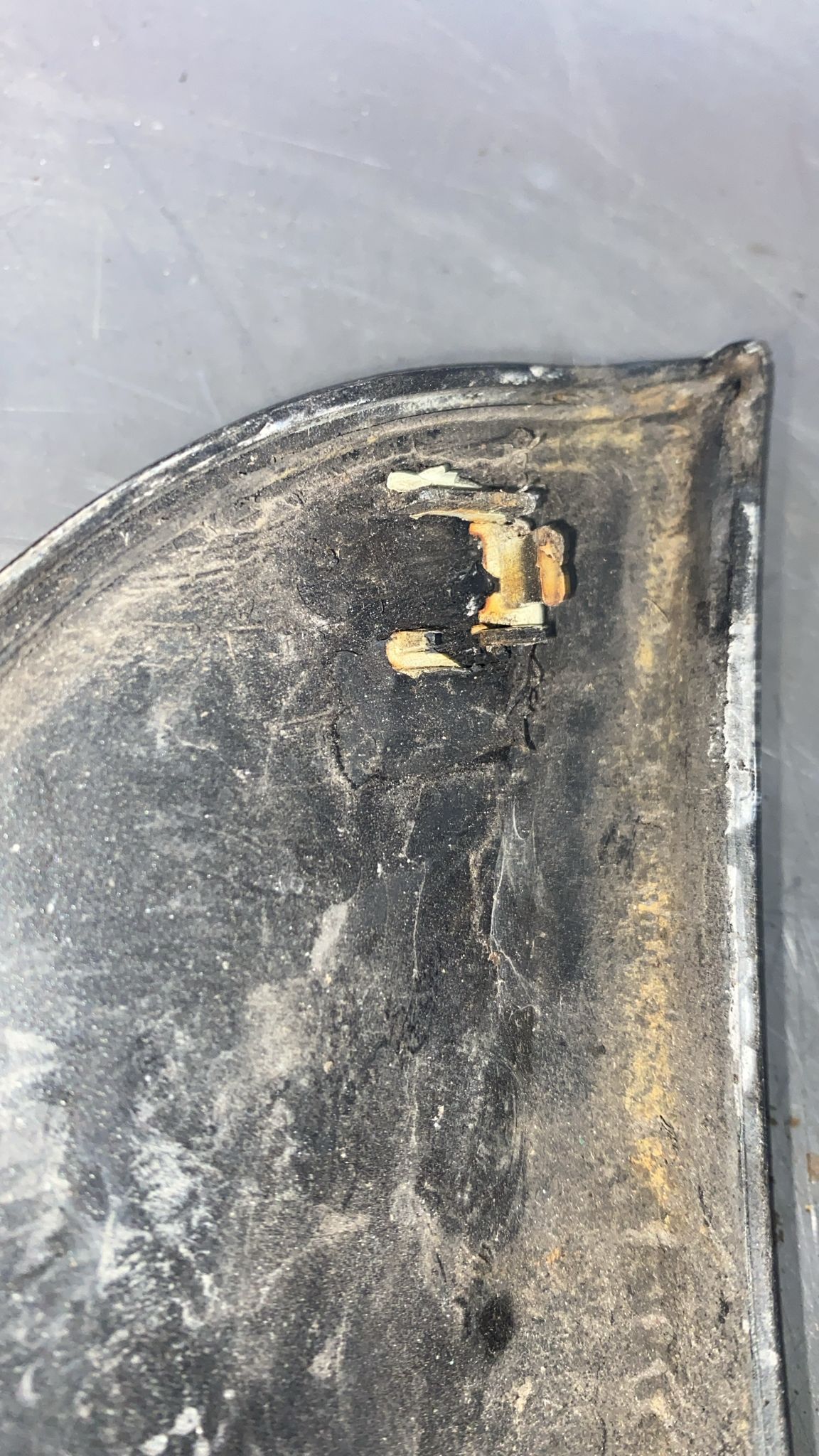 Porsche 911 964 bumper corner rocker panel, used 96455919601