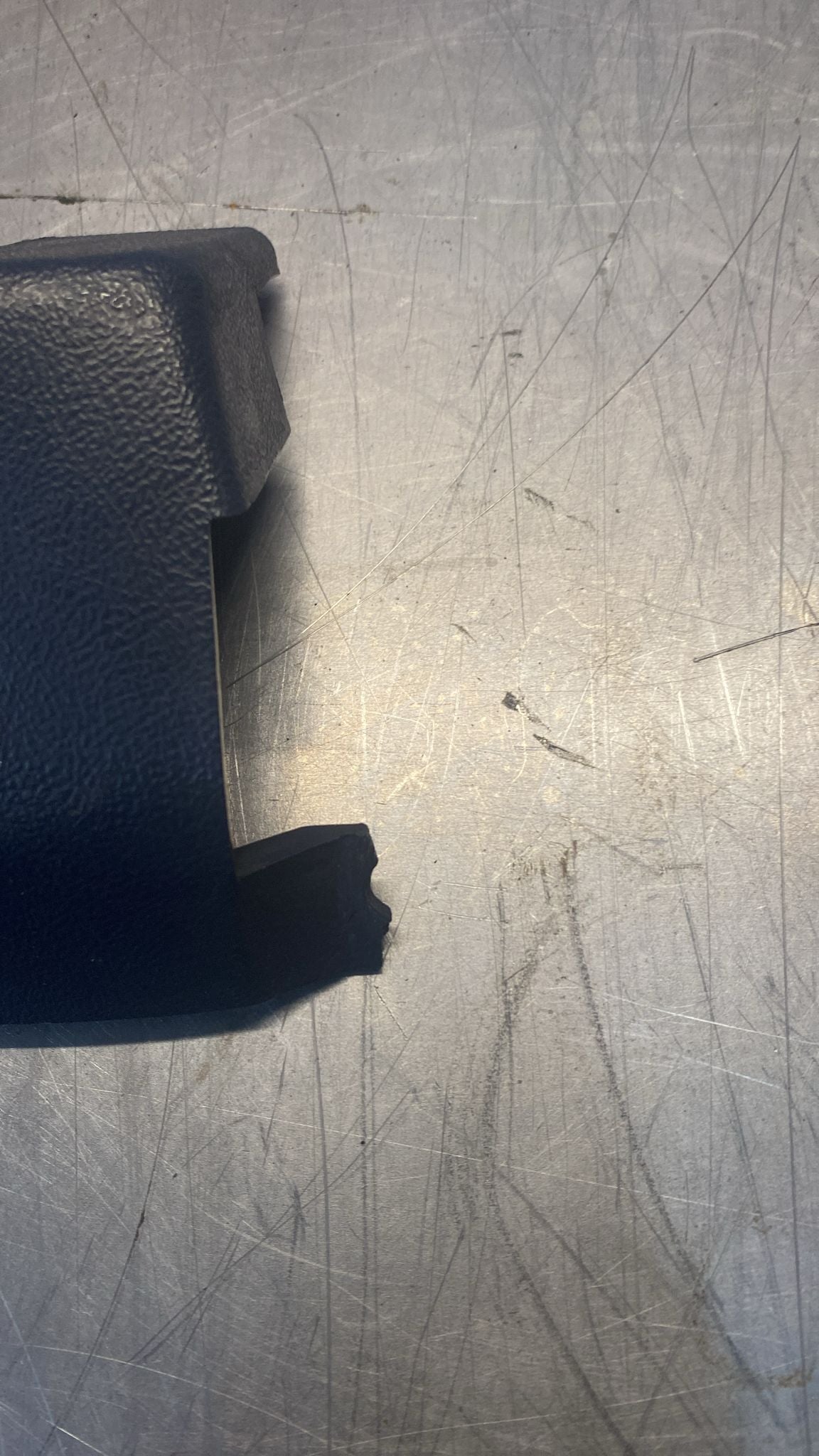 Porsche 928 Steering Column Cover blue 92855213503 Cracked both sides