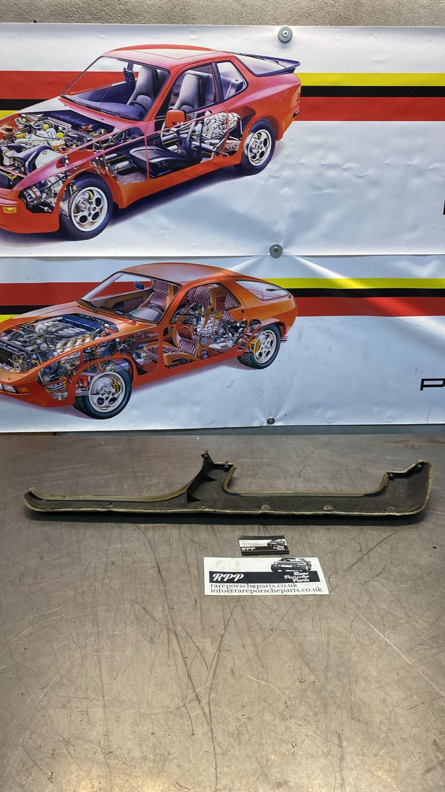 Porsche 944 Front Door Card Carpeted Lower Pocket 94455527300, beige, used