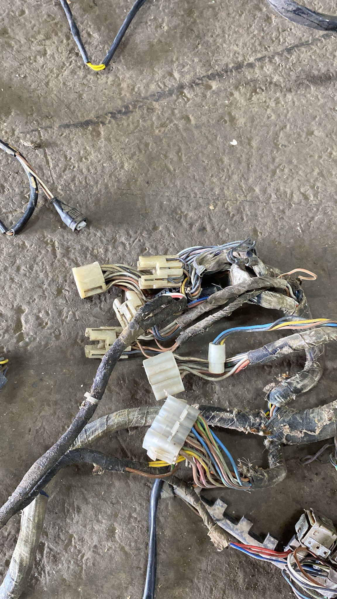 Porsche 928 S interior wiring loom, LHD car