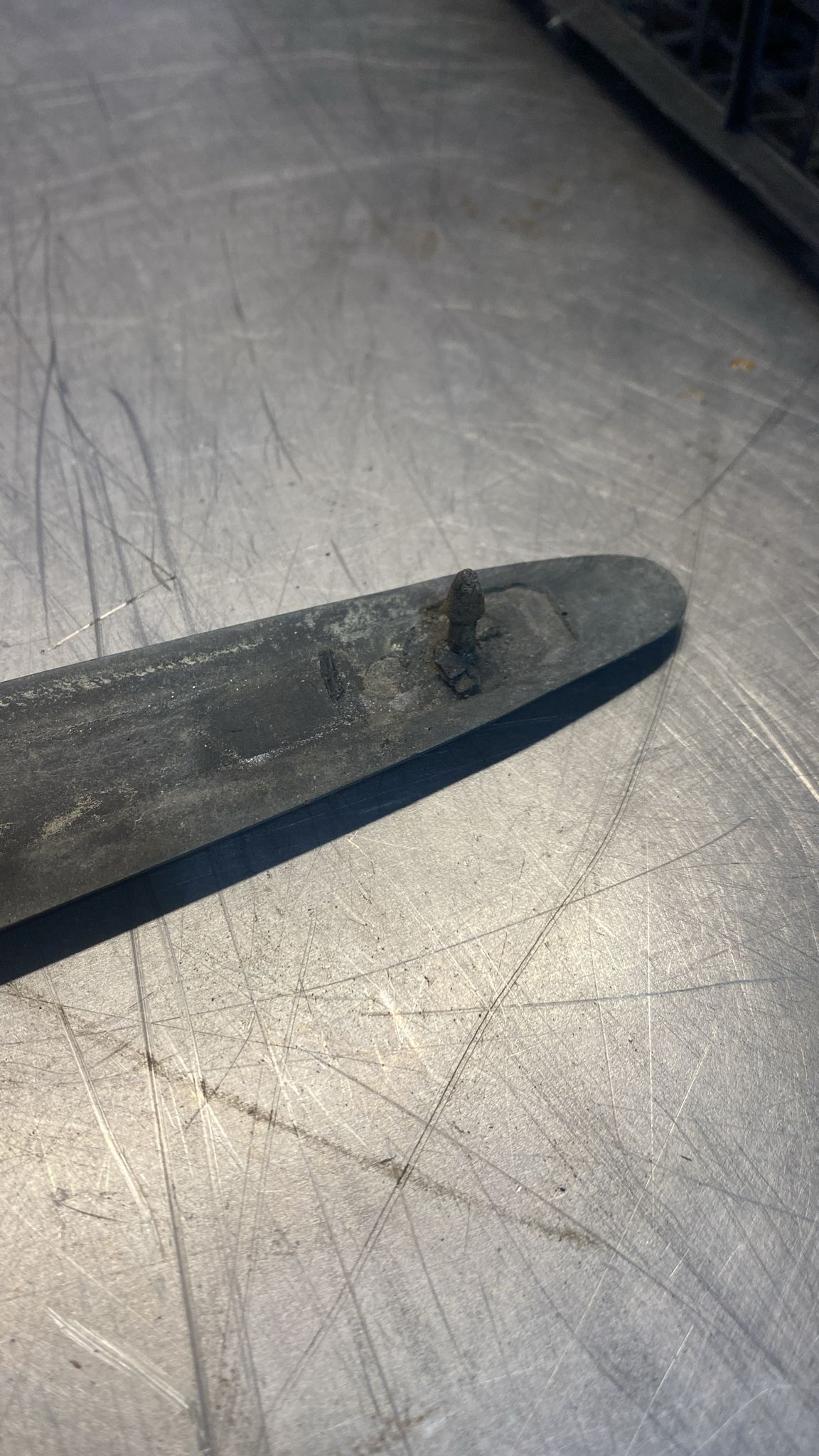 Porsche 928 Right rear Protective Moulding, used 92855904203