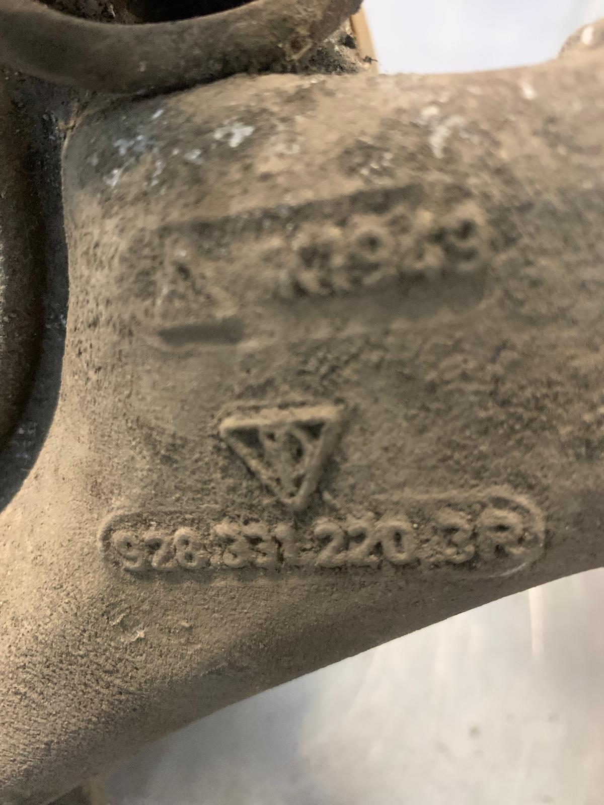 portapacchi sospensione posteriore porsche 928, usato 9283312203R