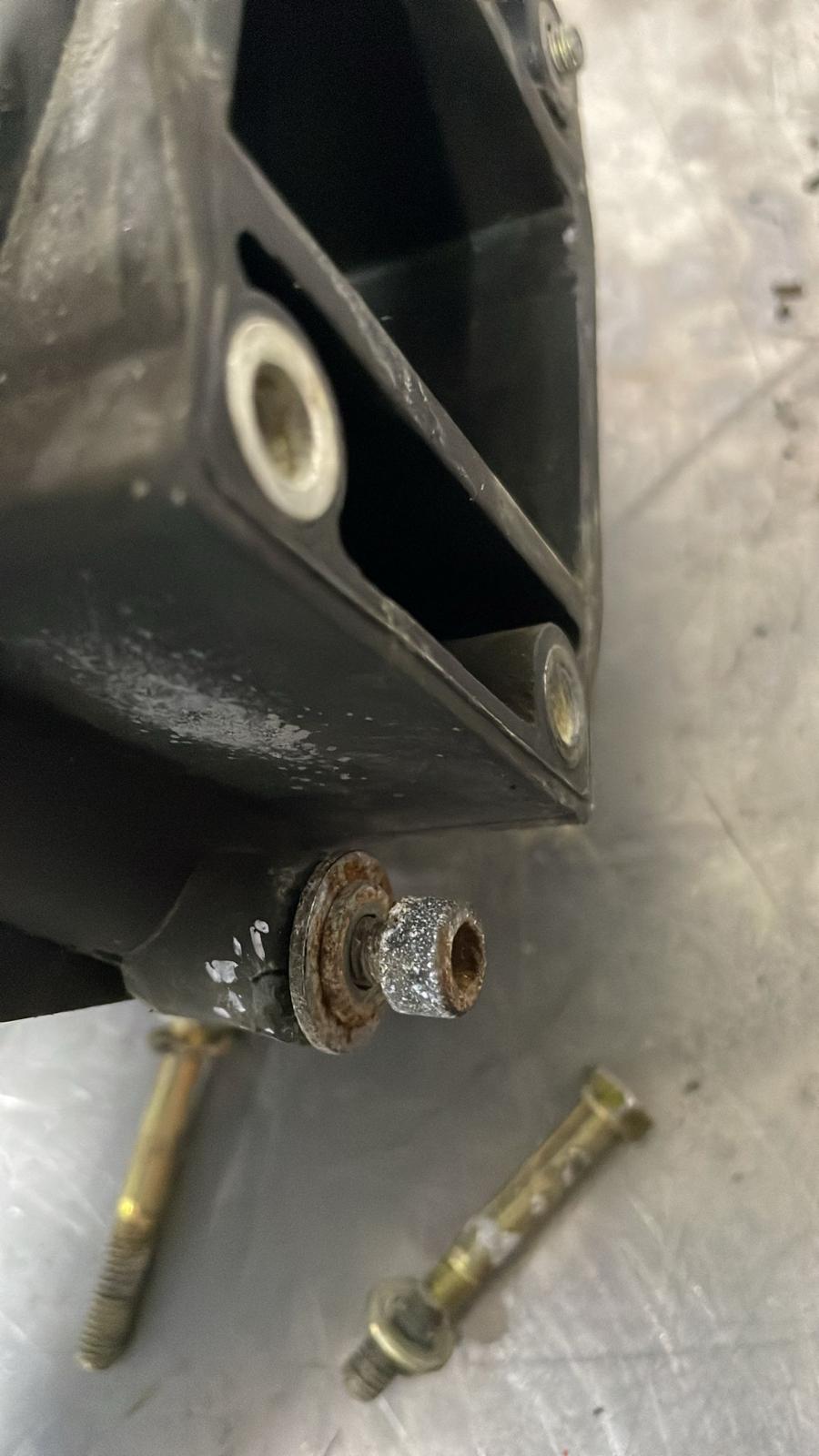 porsche 944 turbo air filter housing, used