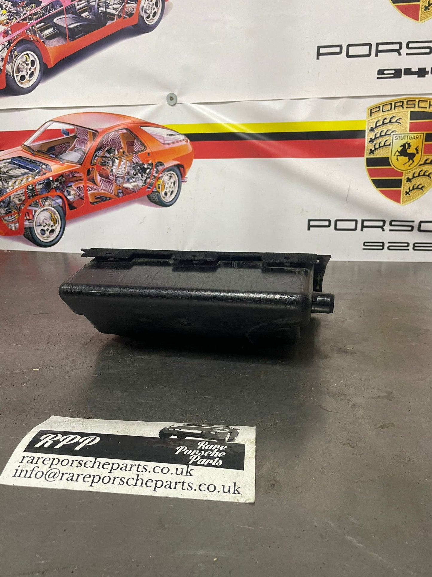 Porsche 928 glove box inner liner, used 92855205105