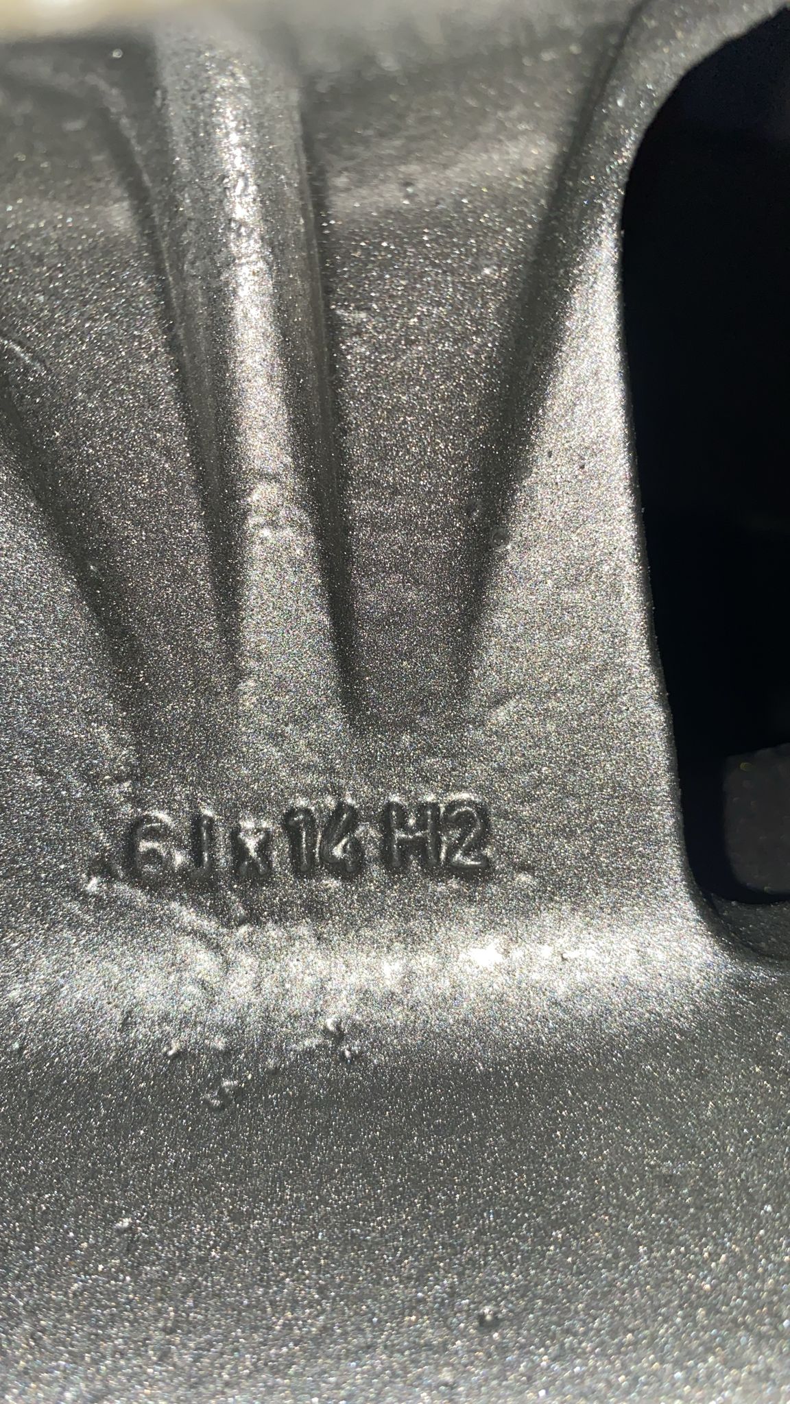 Porsche 924 alloy wheel set, 477601031B, 6J x 14" 4x108 refurbished