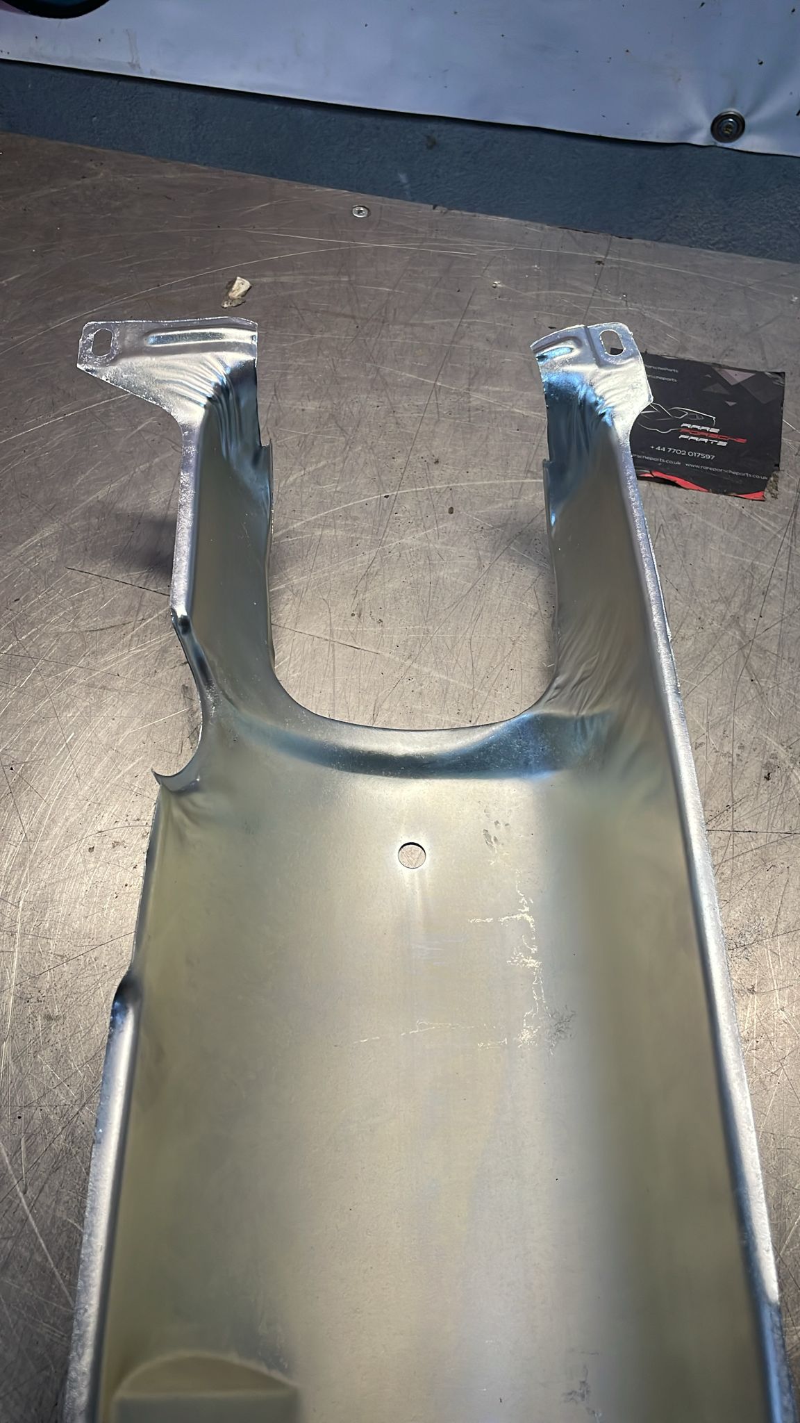 Porsche 924S 944 heat shield, middle section, 95150486900, refurbished