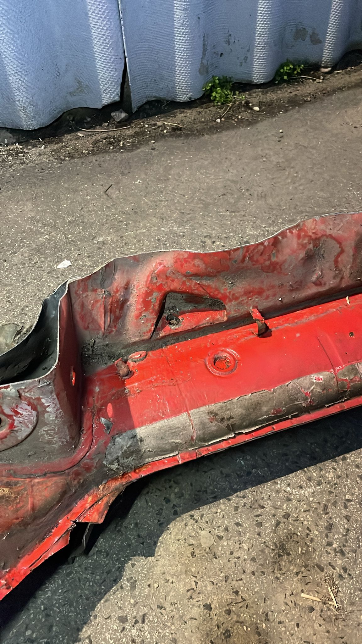 Porsche 928 right sill with A Pillar 92850201602, used