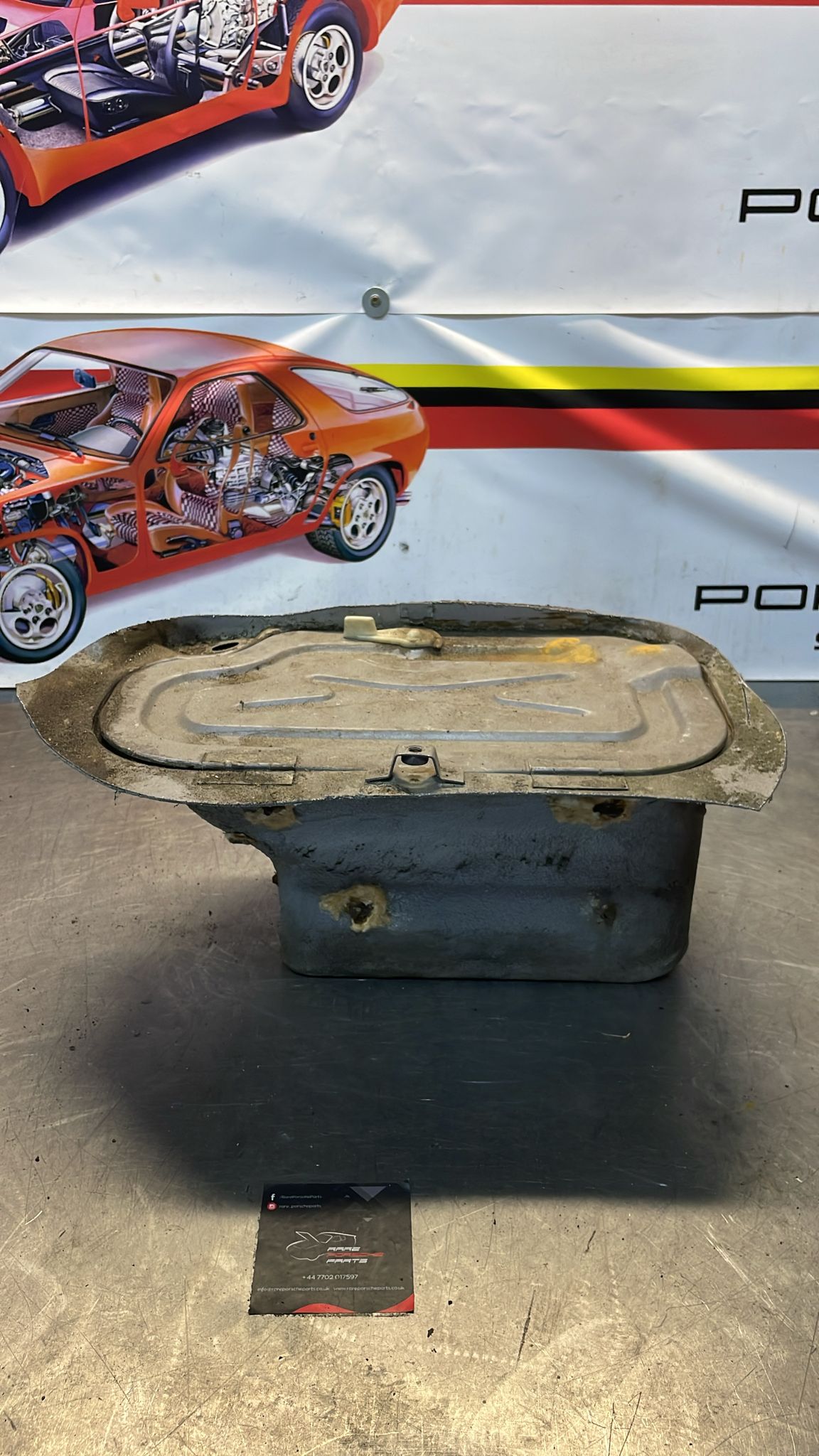 Porsche 928 Battery tray, 92850180502 used