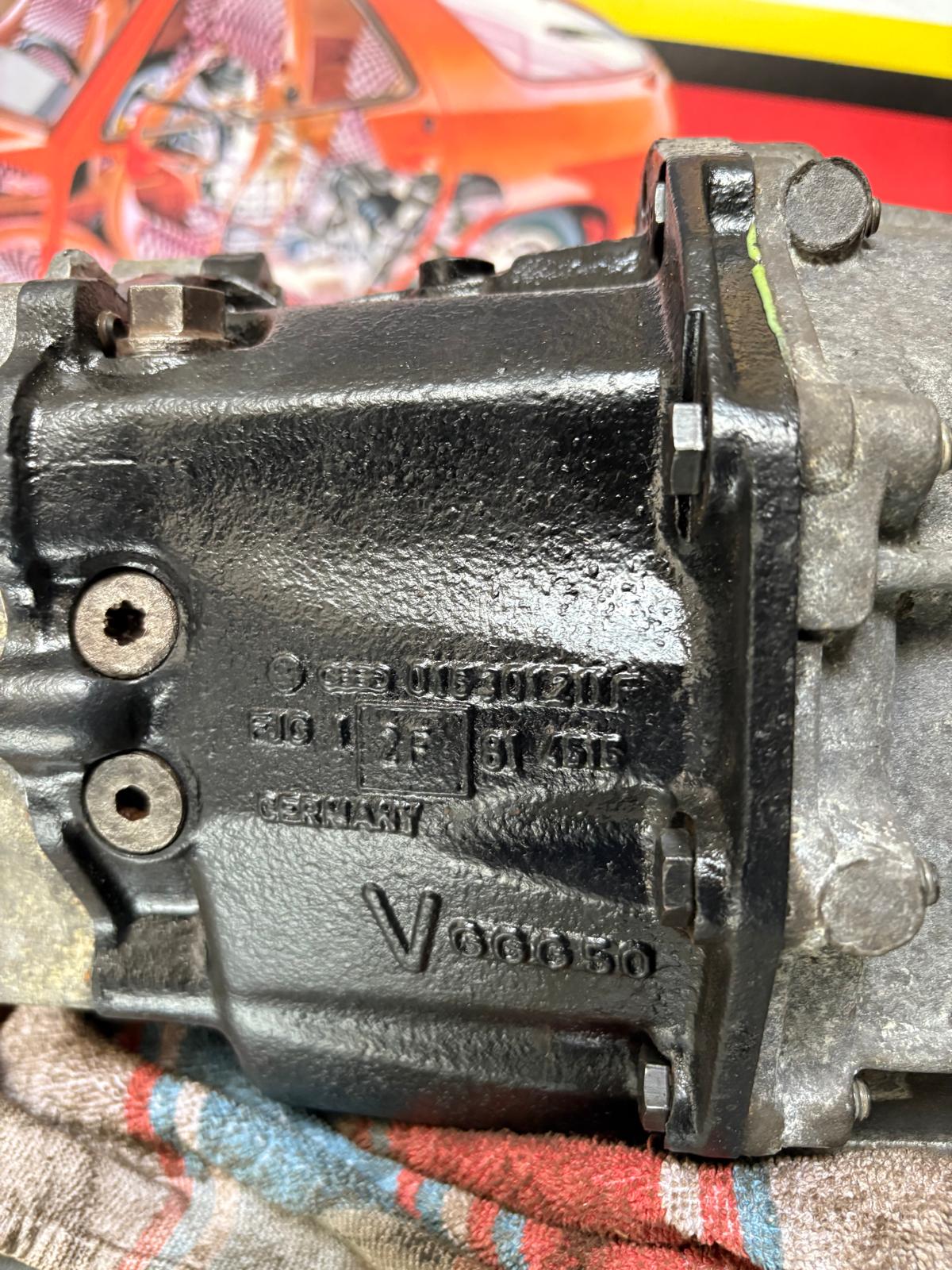 Porsche 944 924S QK rebuilt gearbox