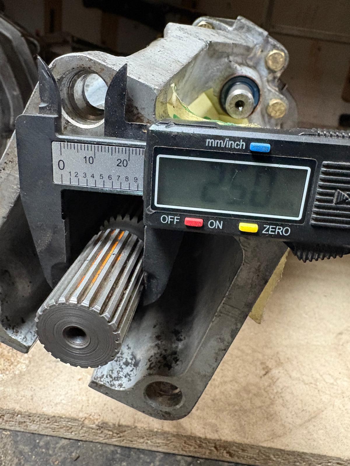 Porsche 924 Turbo rebuilt gearbox