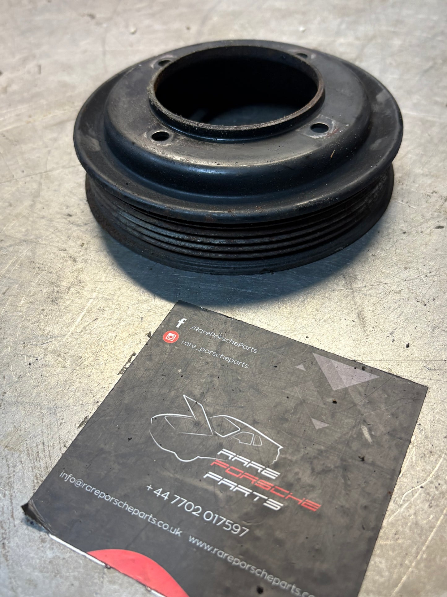 Porsche 944 crankshaft gear pulley, used, 94410211610