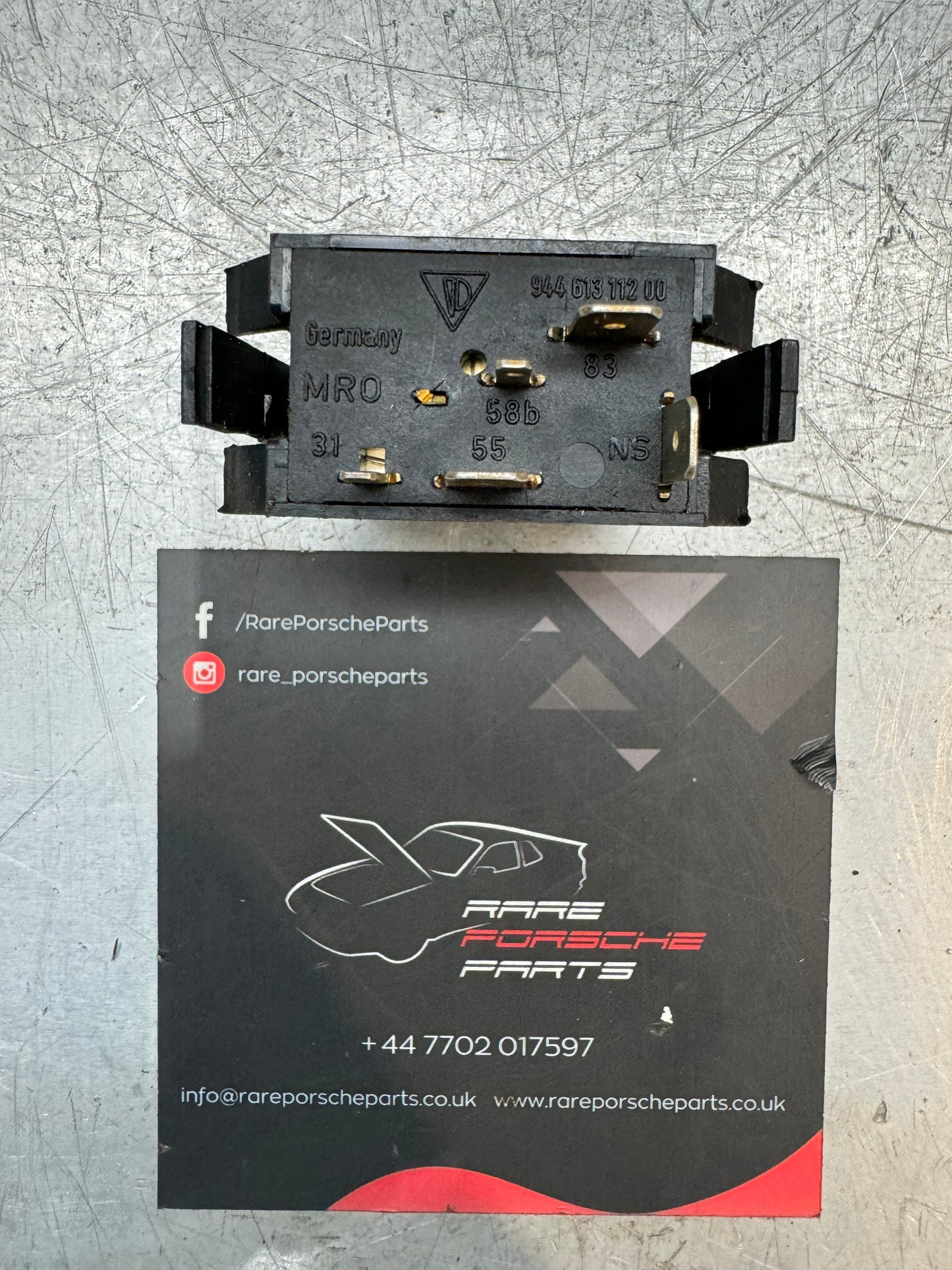 Porsche 944 rear and front fog light switch 94461311200 Used