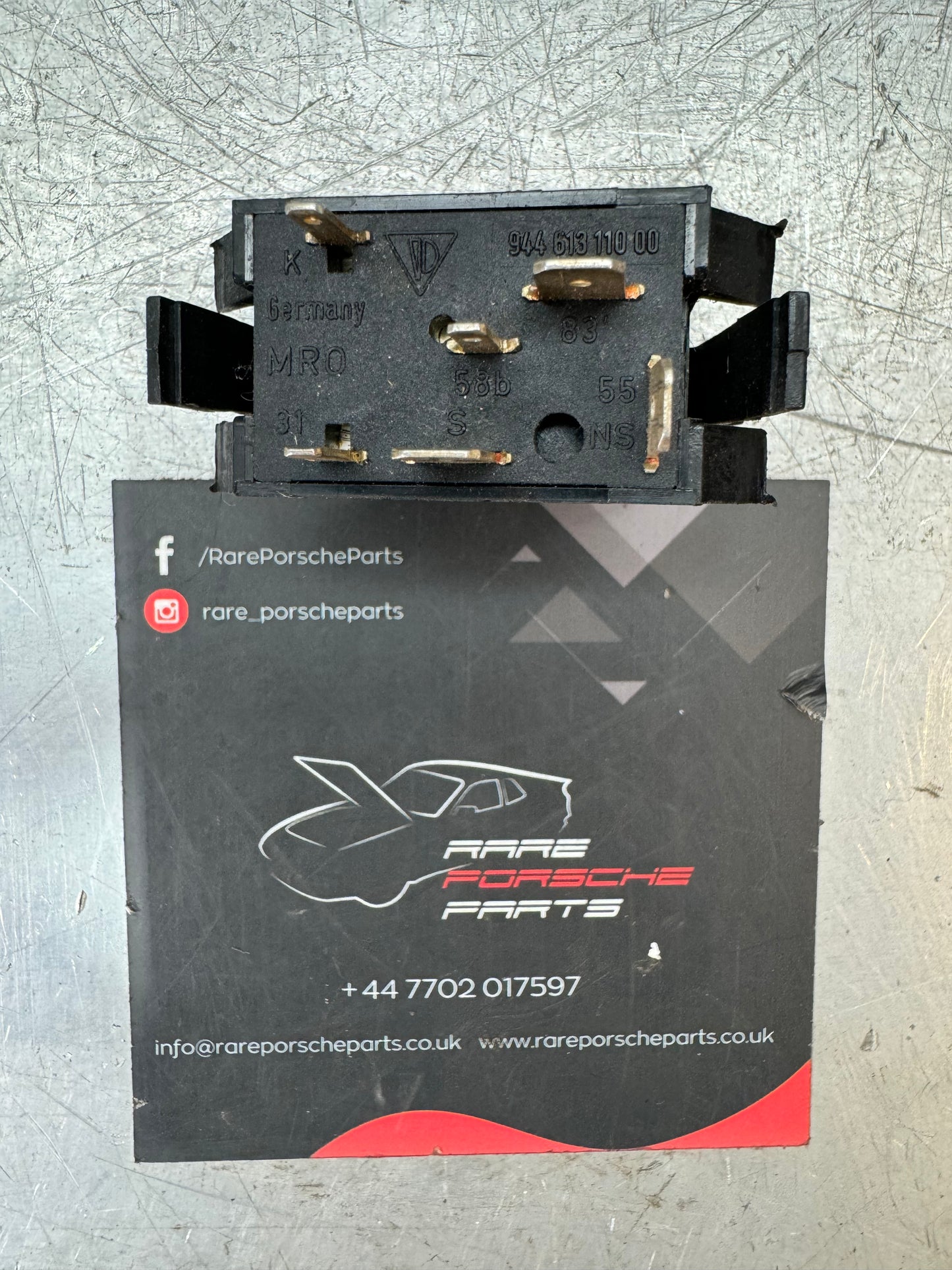Porsche 924/944 rear fog light switch 477941535 94461311000 Used