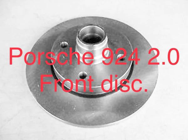 Disco freno anteriore Porsche 924 2.0 a 4 prigionieri. Nuovo. 477 405 083A