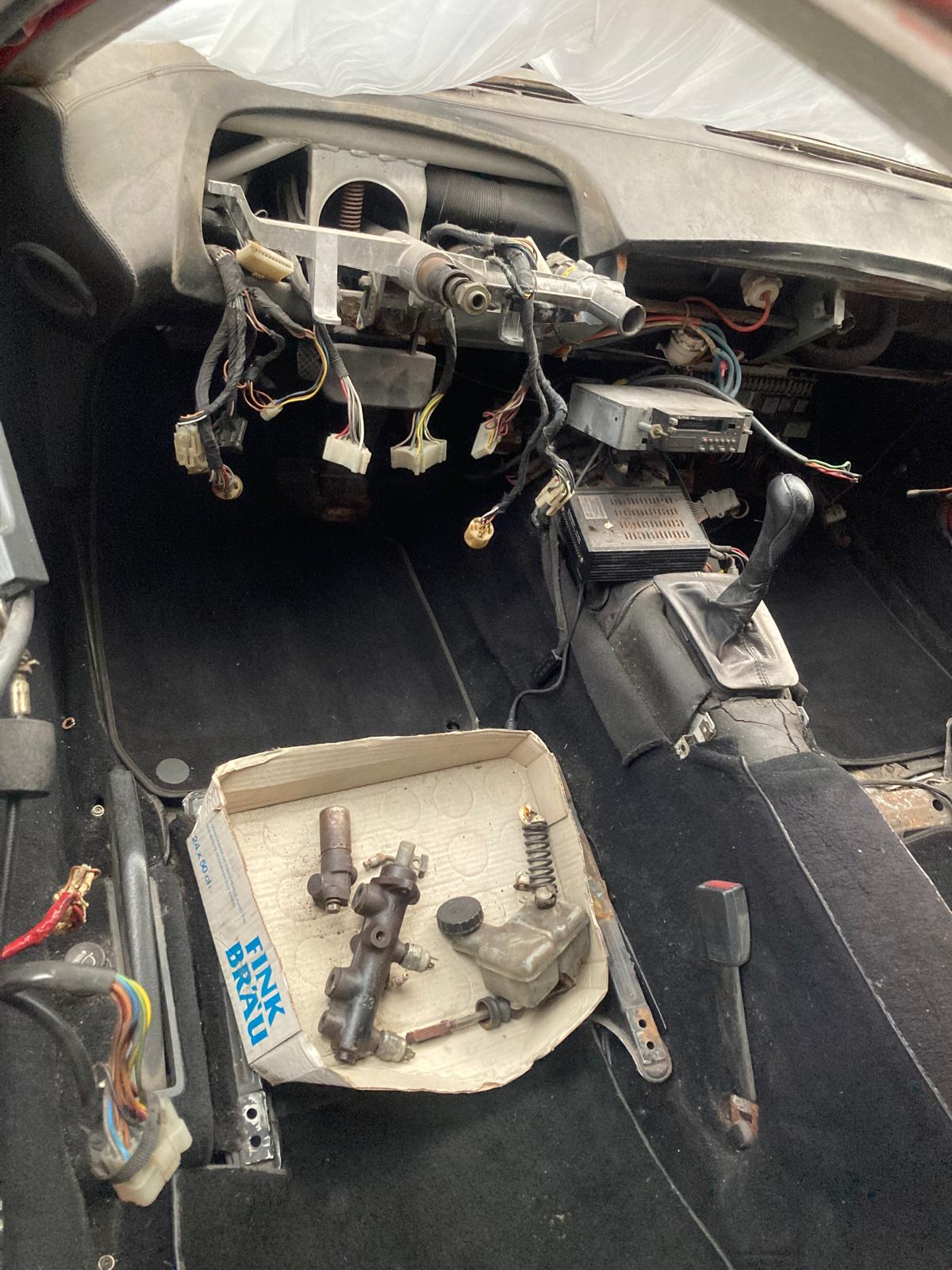 Porsche 928 4.7 1980, LHD, project, Luxembourg paperwork