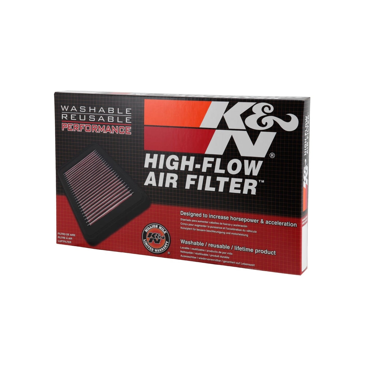 Porsche 993 K&N Air Filter, Panel, PC1080006 New