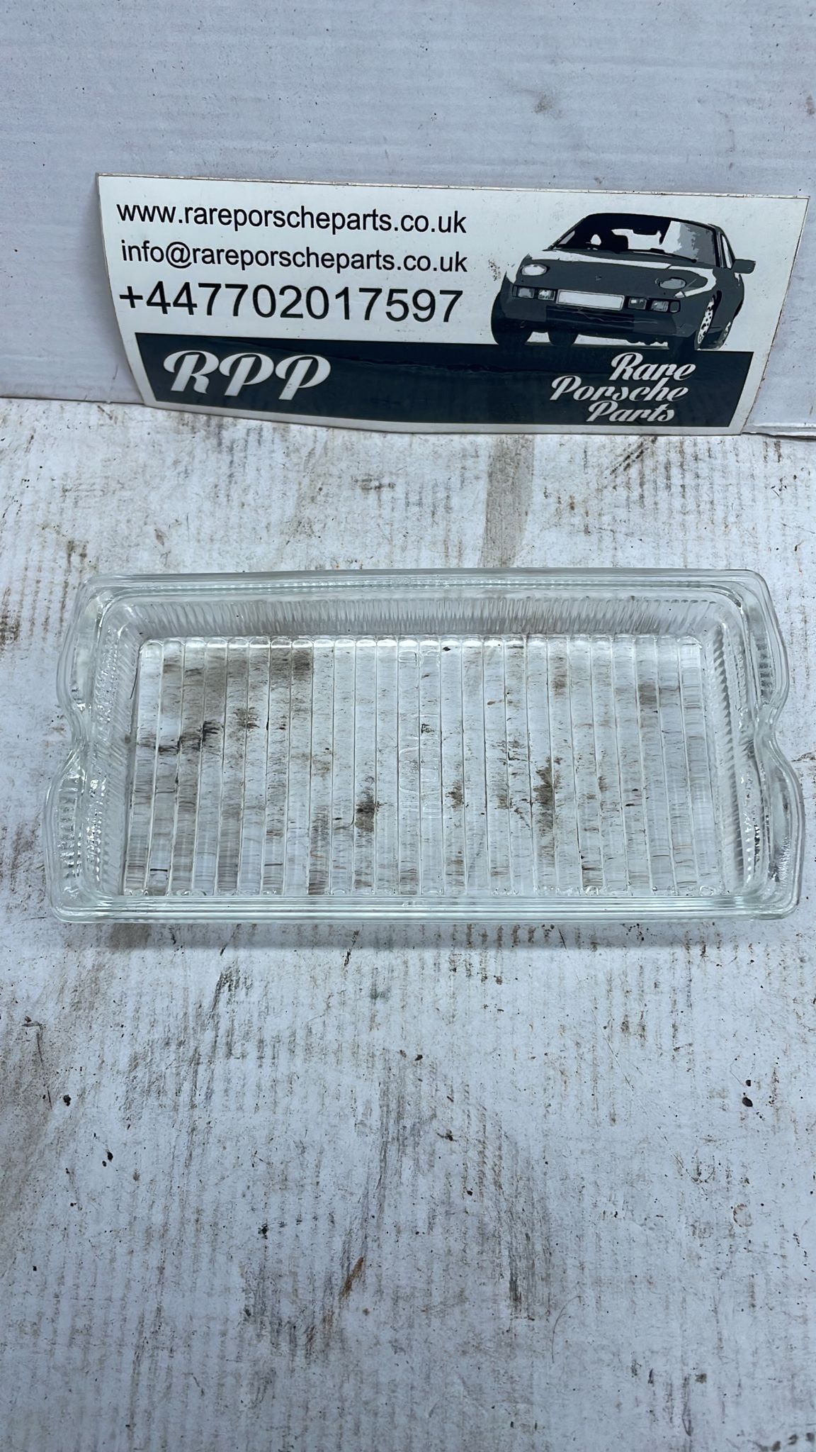 Porsche 911 1974-1983 Fog Light Lense 91163120603, 2305620011, Bosch new, NOS