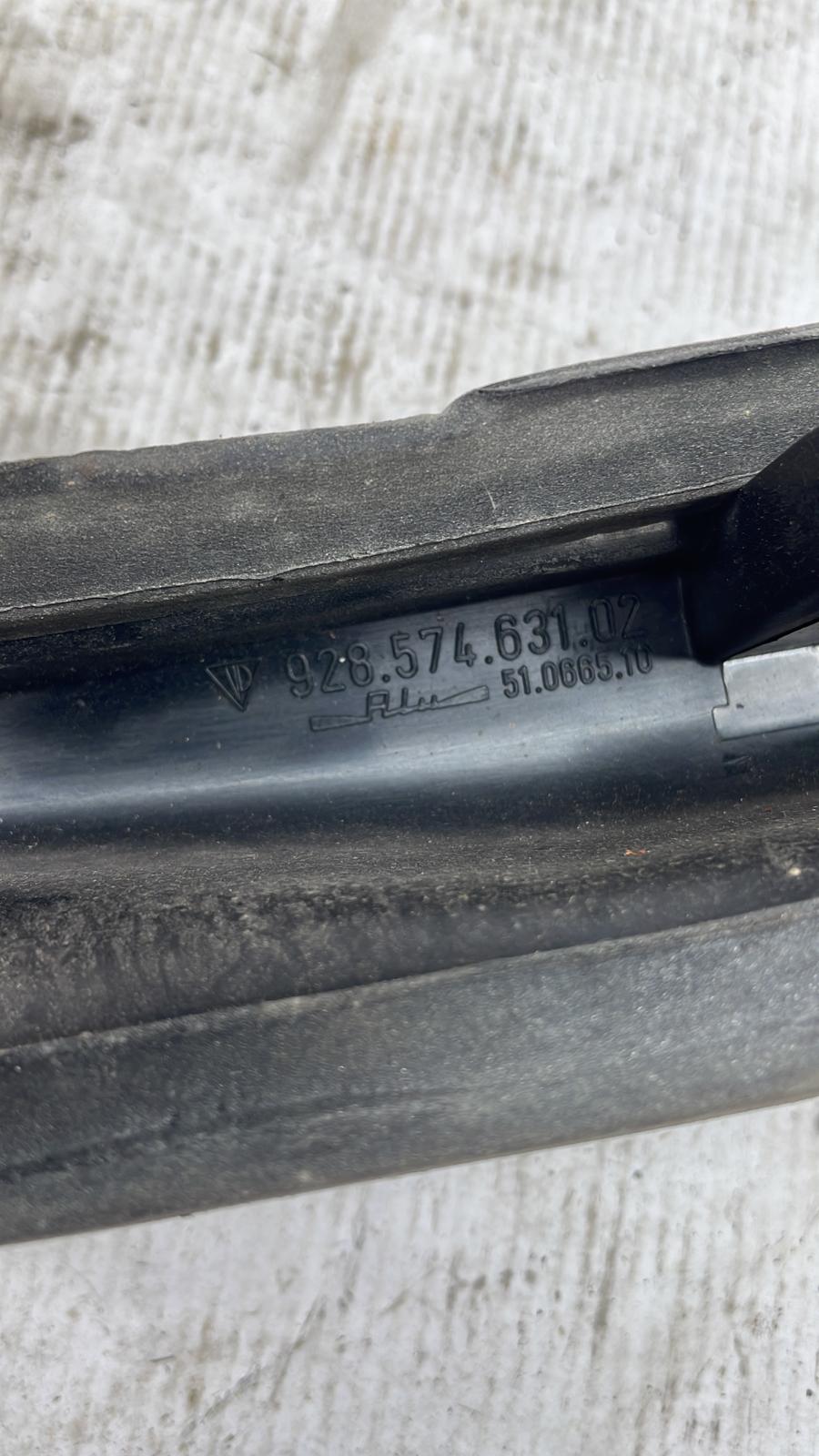 Porsche 928 AC heater defroster vent, used 92857463102