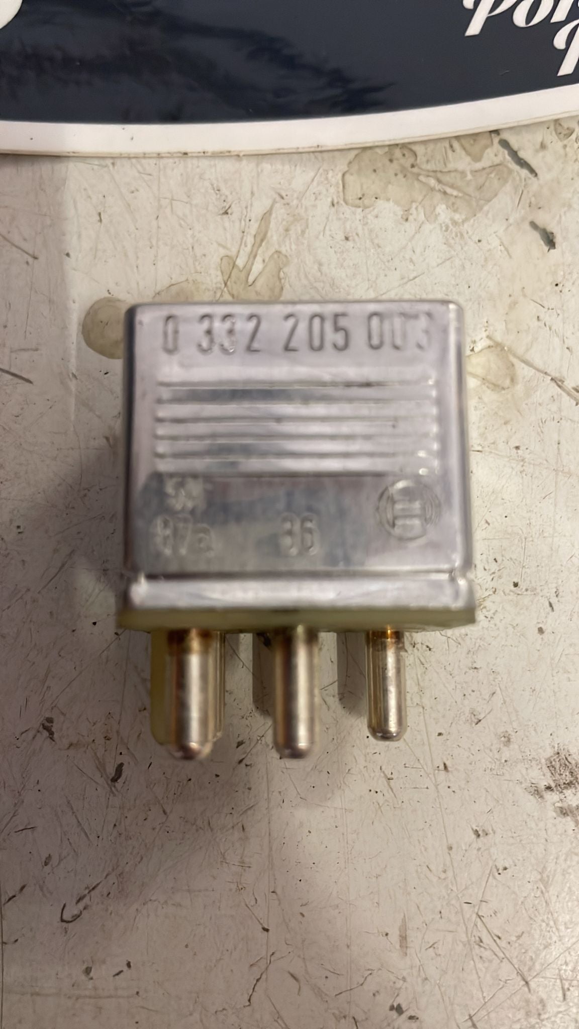 Porsche e vari tipi Relè OEM pompa freno ABS, Bosch 0332205003