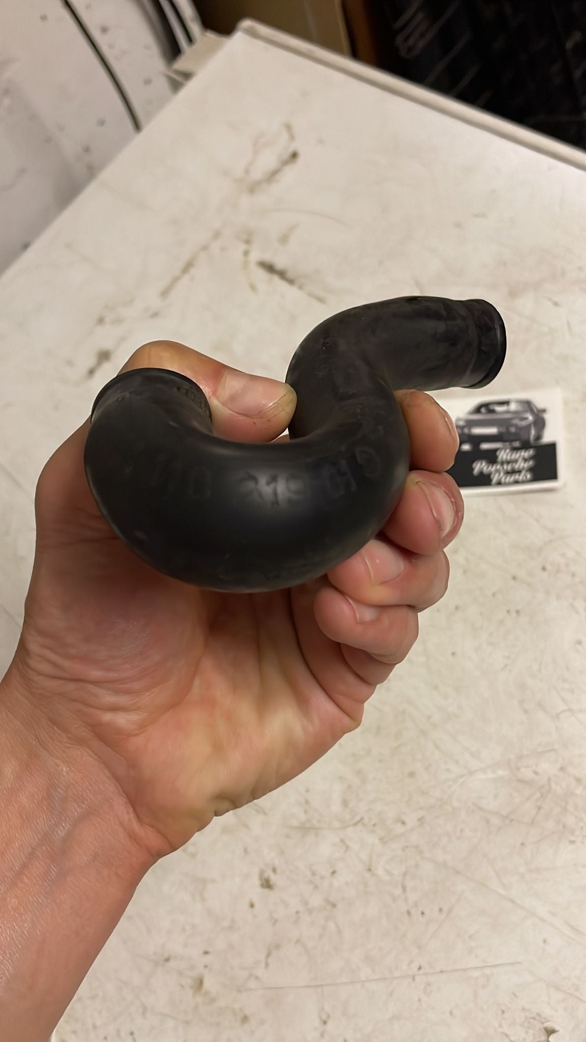 Porsche 944 Turbo Vacuum hose for idle speed adjuster 95111021901, used