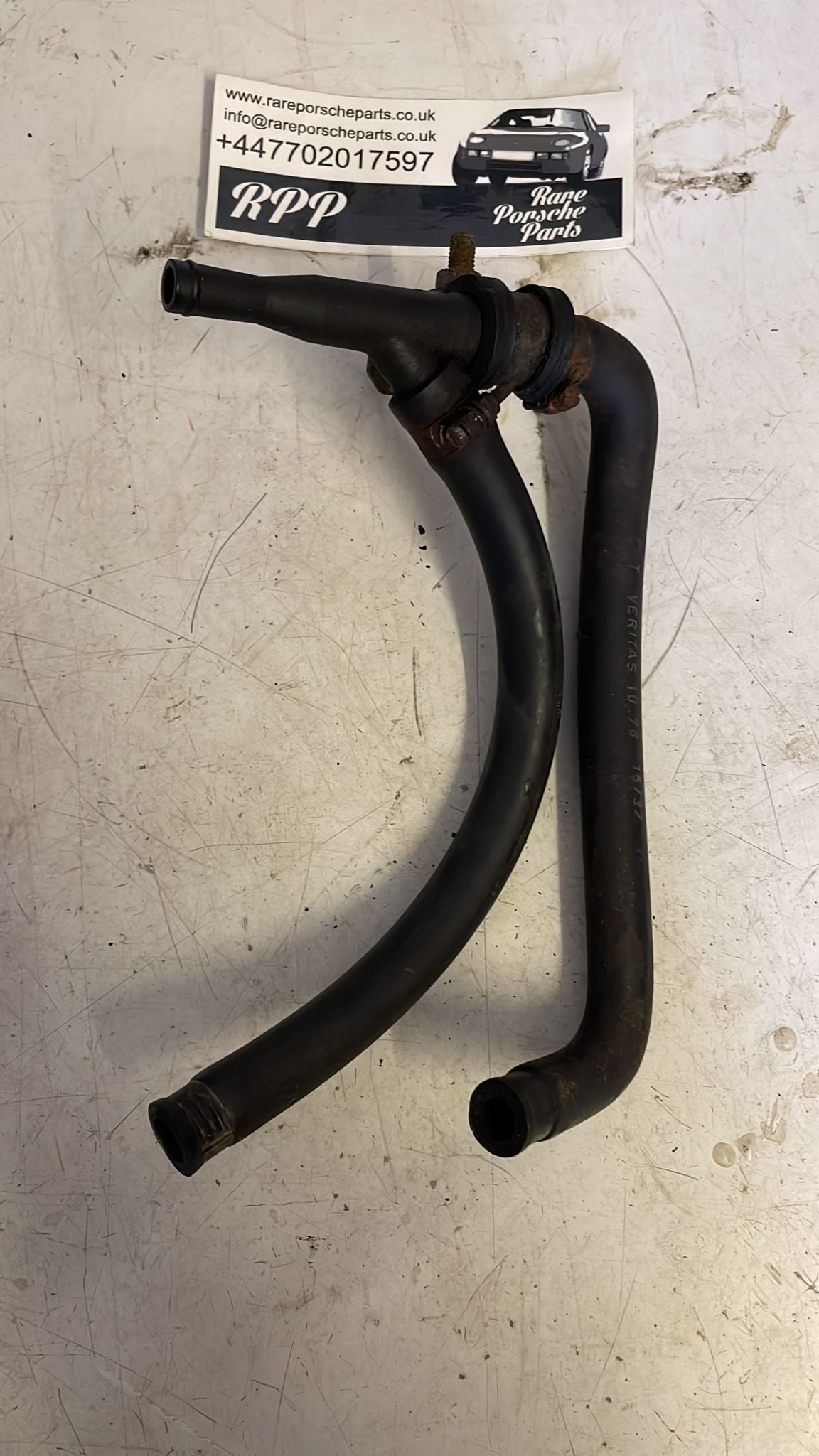 Porsche 924 Turbo brake booster vacuum hose, used