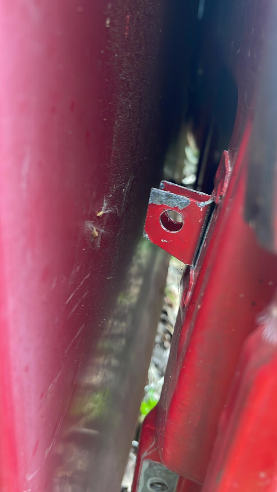 Porsche early 944, late 924 bonnet, all needs respraying, early type with gas struts