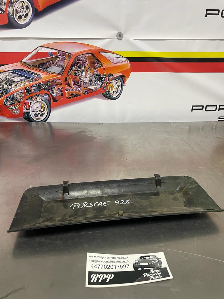 Porsche 928 Schiebedach-Motorabdeckung, schwarz, gebraucht 92855530160