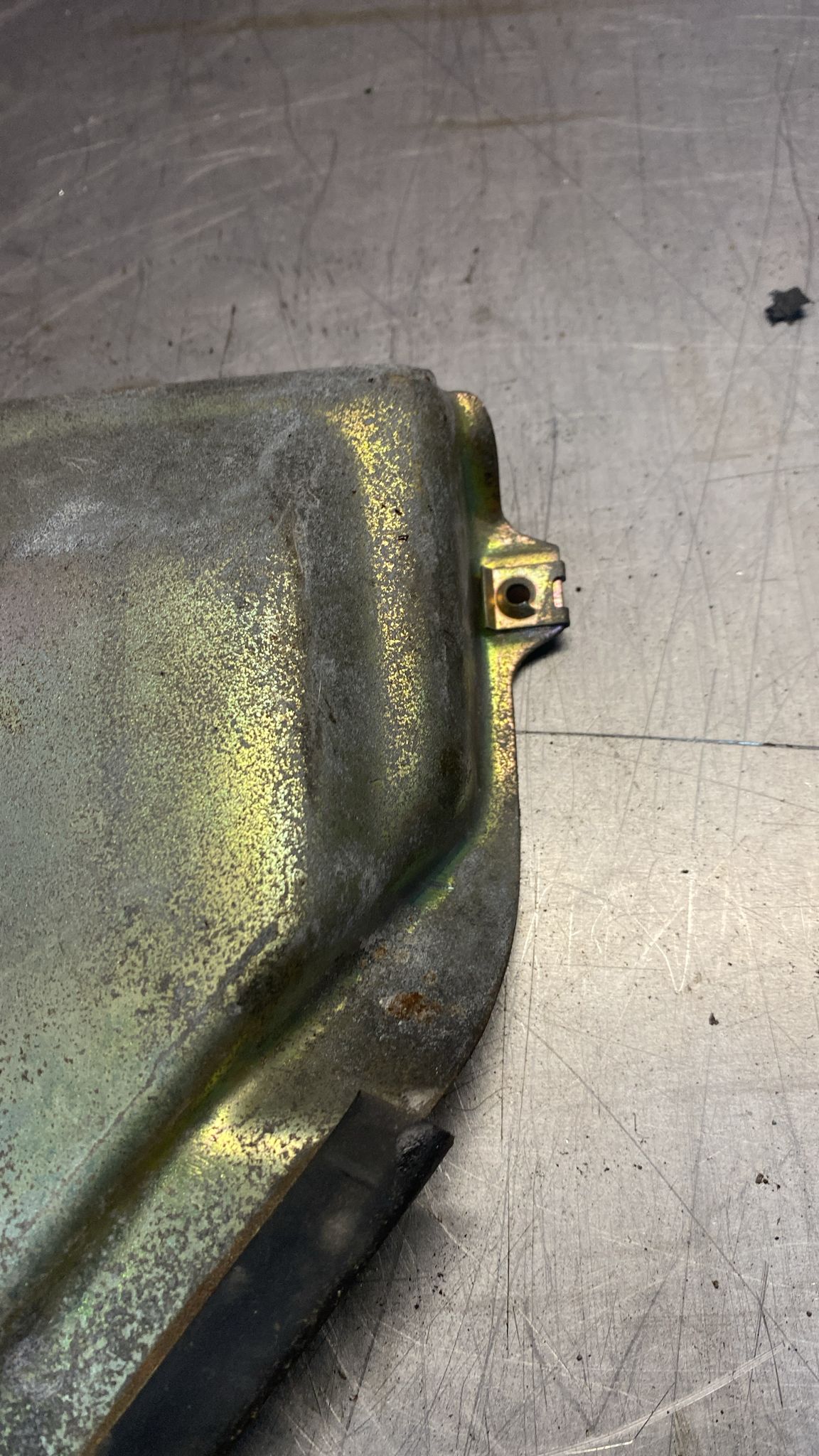 Copertura serratura portiera destra Porsche 928, usata 92853733403