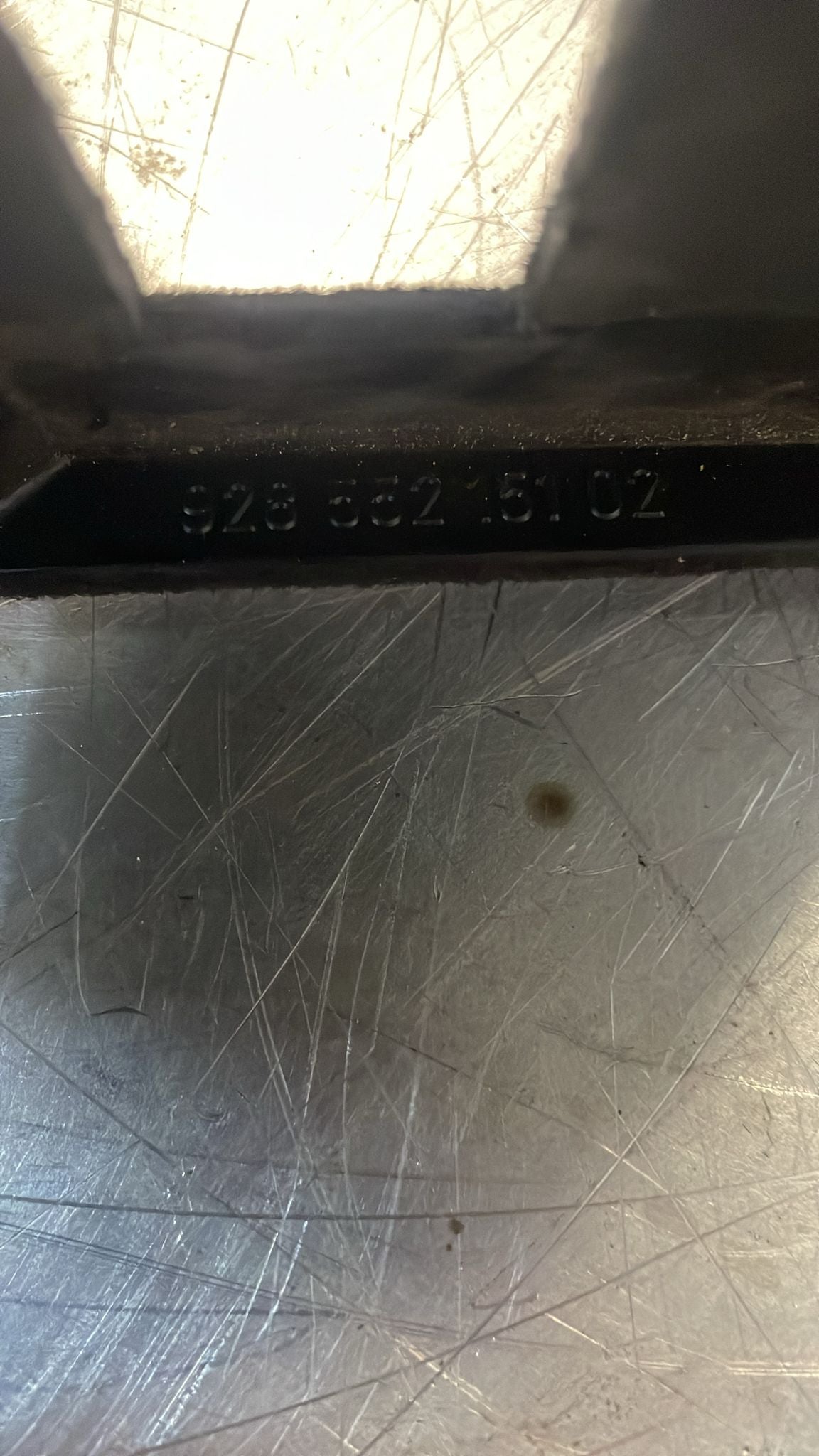 Porsche 928 glovebox, used 92855215102