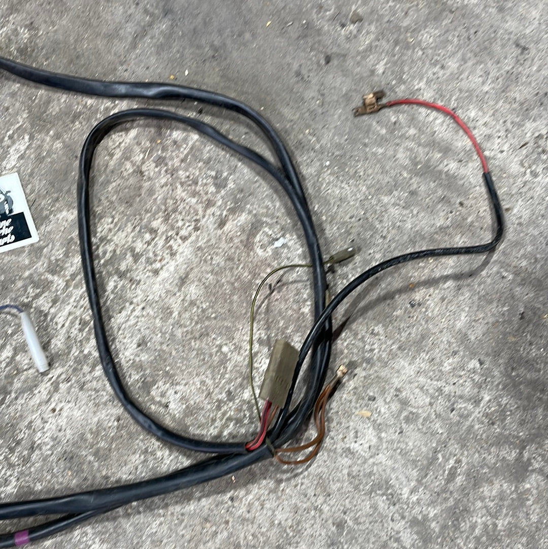 Porsche 924 944 early electric window loom under dash, not door circiut. Used