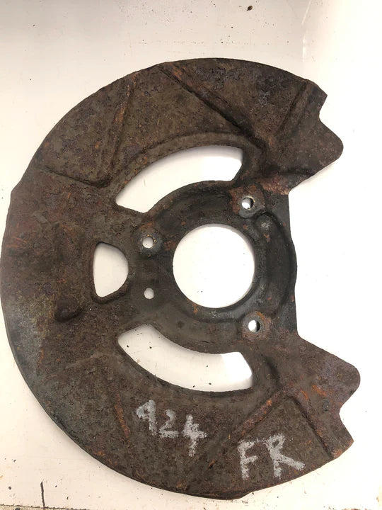 Porsche 924 2.0 NA vordere Scheibenträgerplatte. (GEBRAUCHT) 477 407 165 (B4)