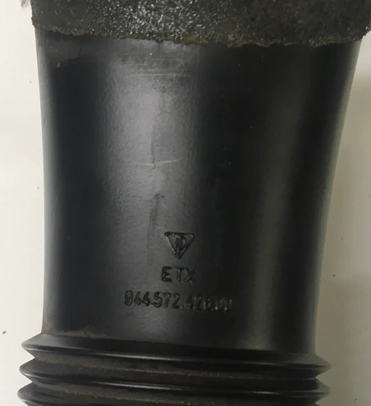 Porsche 944/968 heater air vent pipe 94457242600