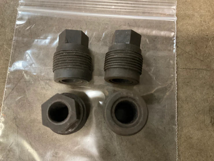 Porsche 924 Turbo-Injektorhalter / Isolator / Verbindungsstücke 931 110 226 01 x4