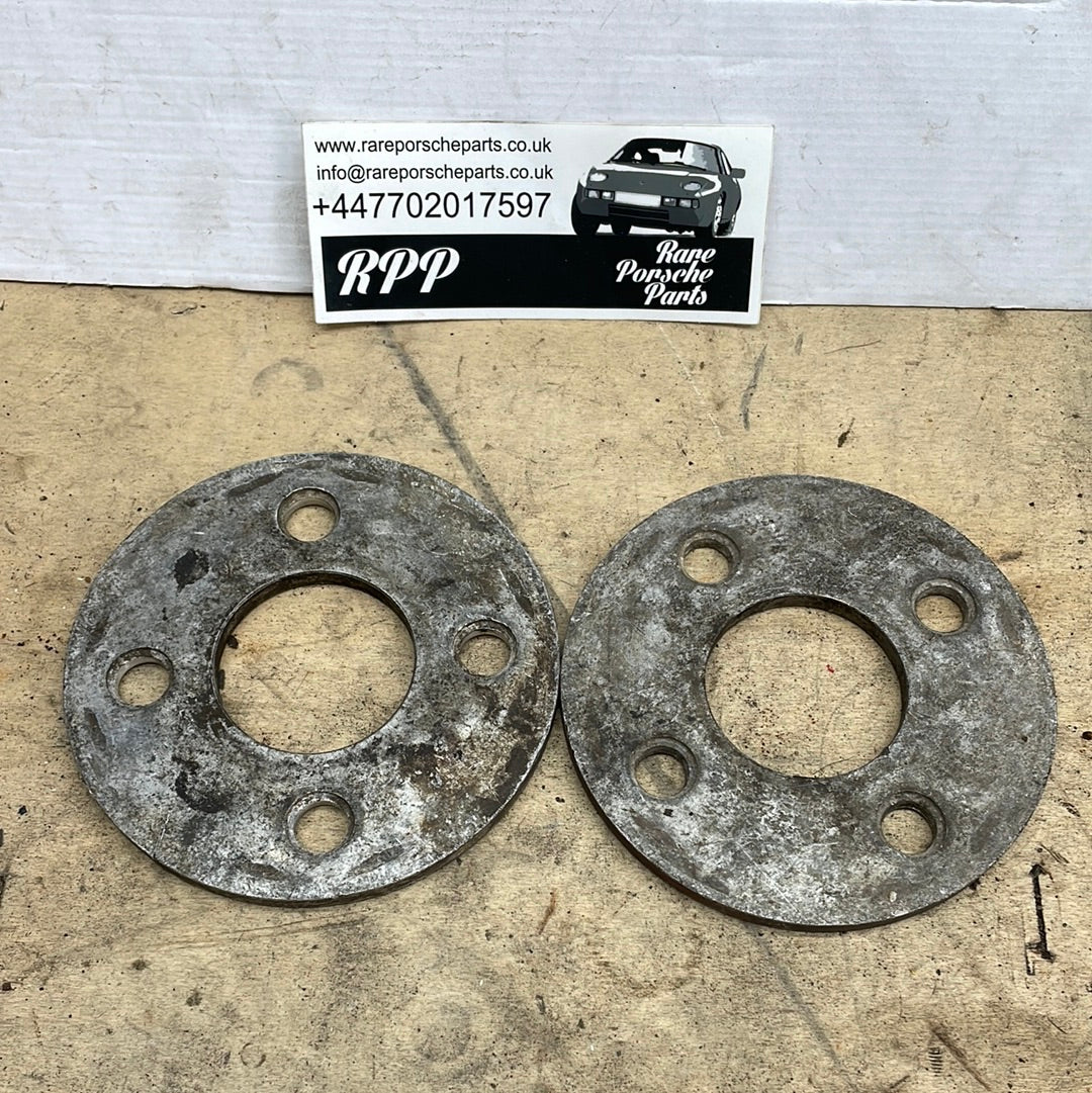 Porsche 924 pair of aftermarket wheel spacers 8mm Thick