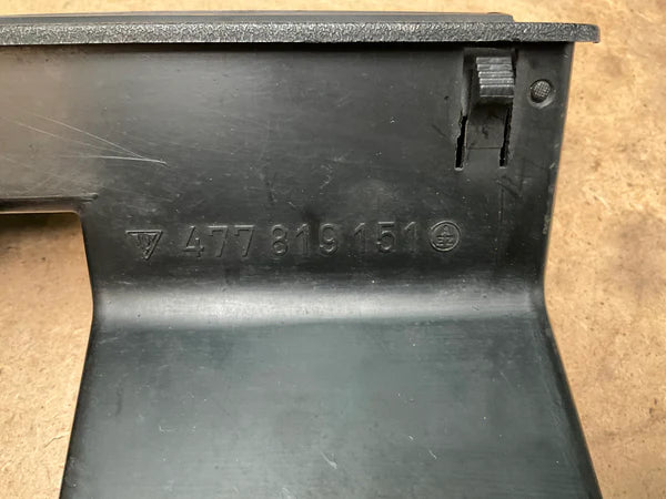 Porsche 924/944 DEF used interior air vent Black 477819151