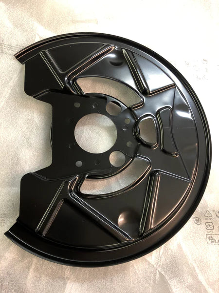 Porsche 924S, 924 Turbo & GT, 944 (alle 2,5- und 2,7-Modelle) vordere Staubschutzplatte 944 351 085 00, NEUES ECHTES.