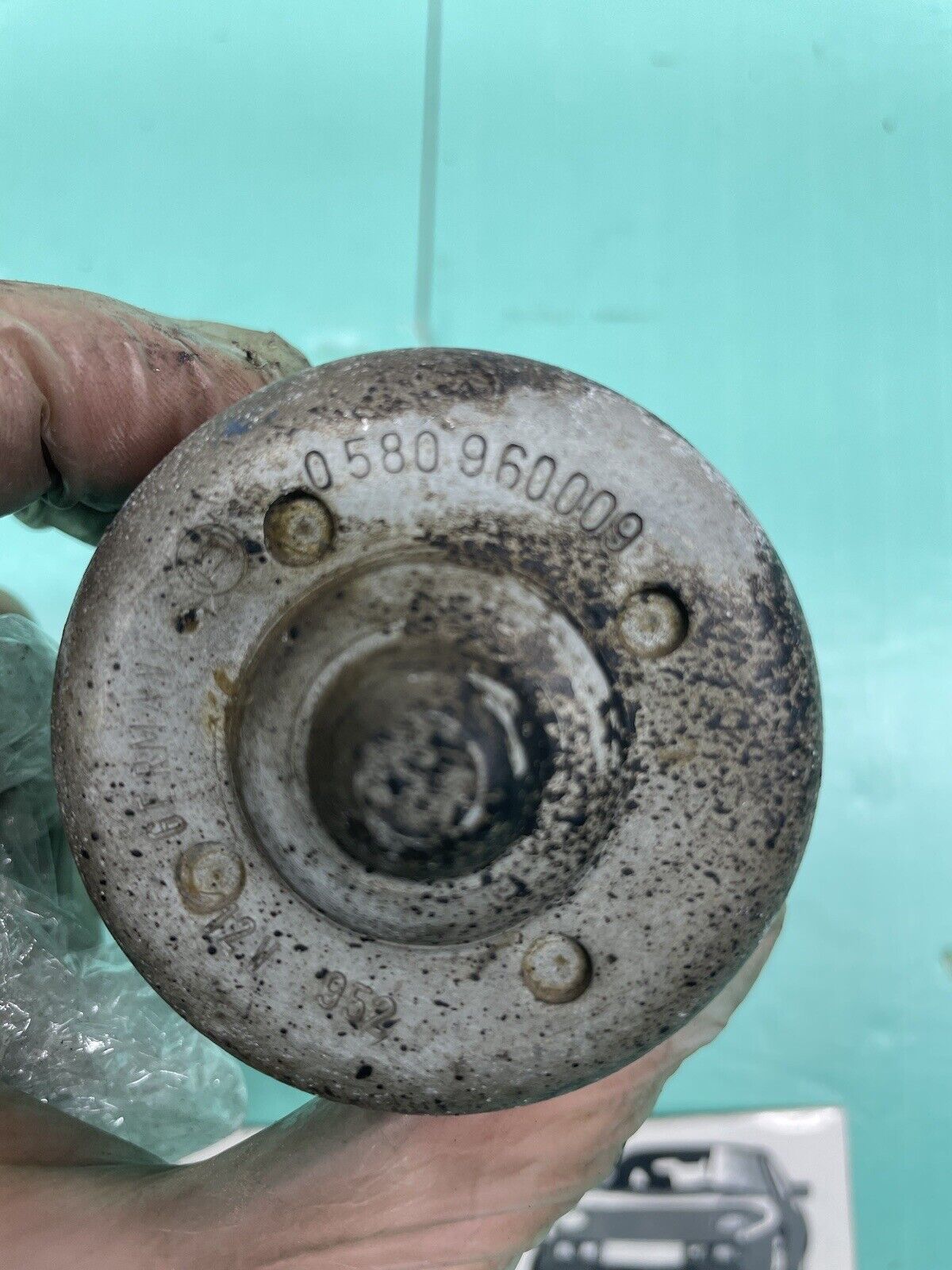 Porsche 911 Kraftstoffpumpe 0580960009, getestet, gebraucht