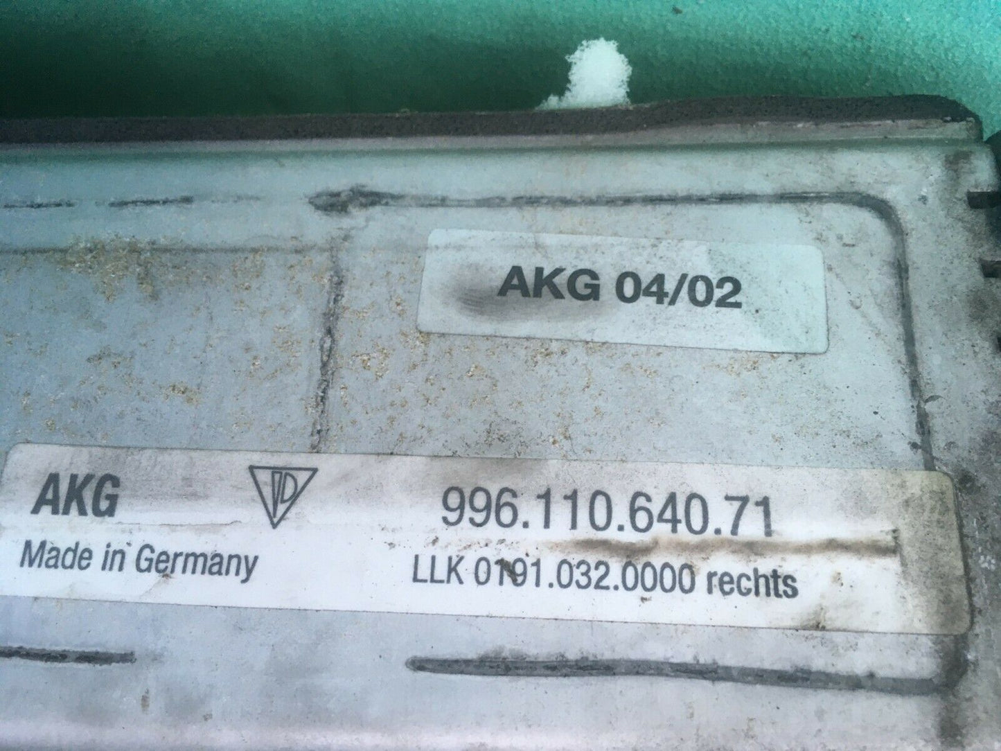 Porsche 911 996 99611064071, Right Intercooler