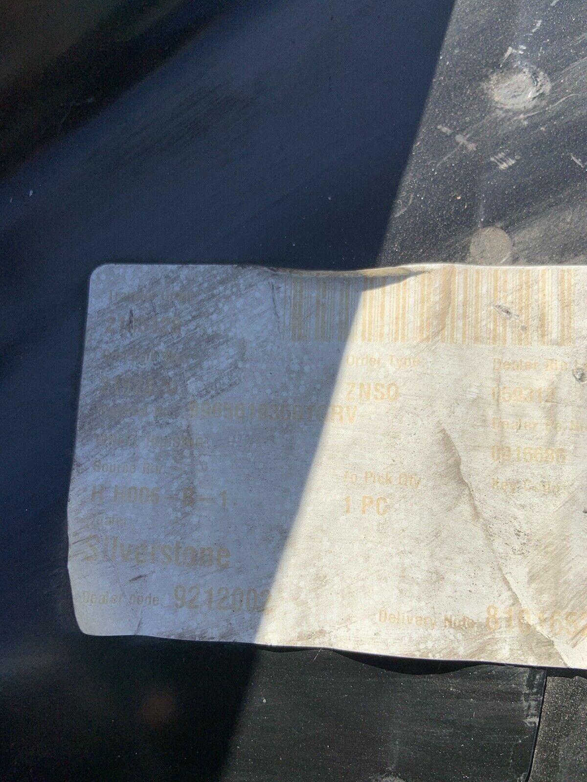 Porsche 996/986 Inner Wheel Housing, Left 99650193501