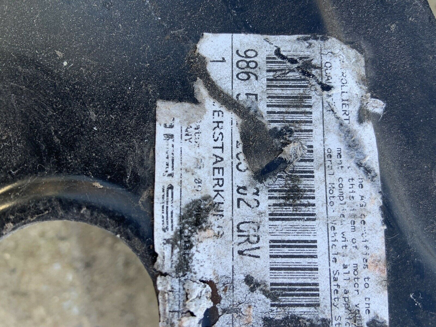 Porsche Boxster 986 Inner Sill Left 98650216302