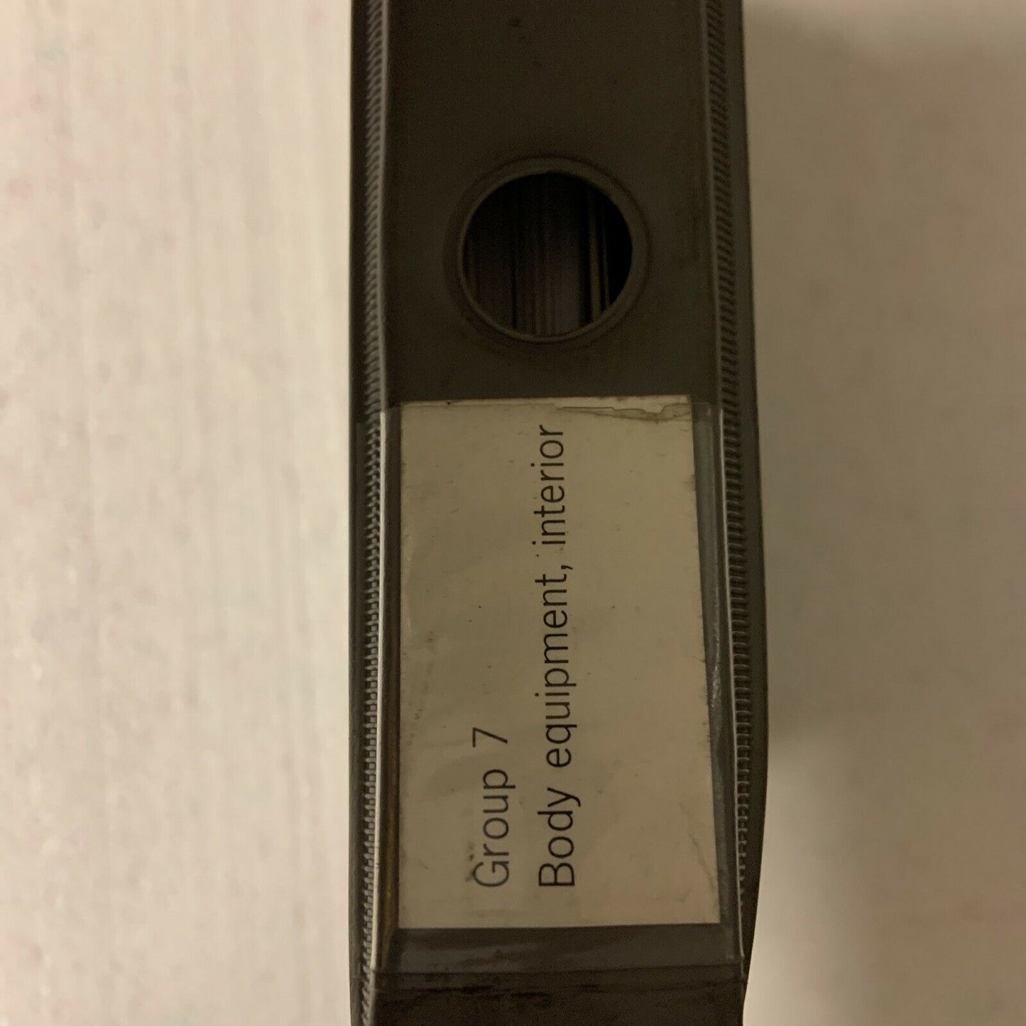 Porsche Boxster 986 Factory Service Manual Group 7, Body Equipment, Interior