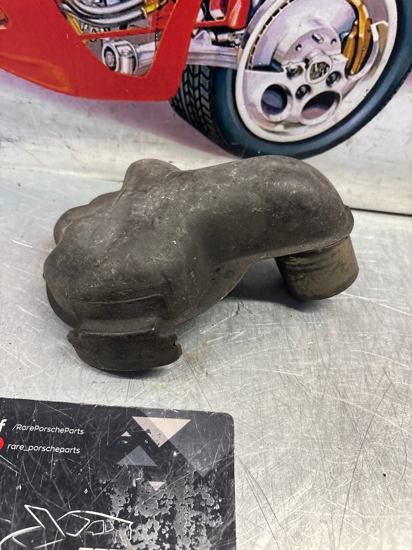 Porsche 924 2.0 alternator cooling shroud duct 046903187A used