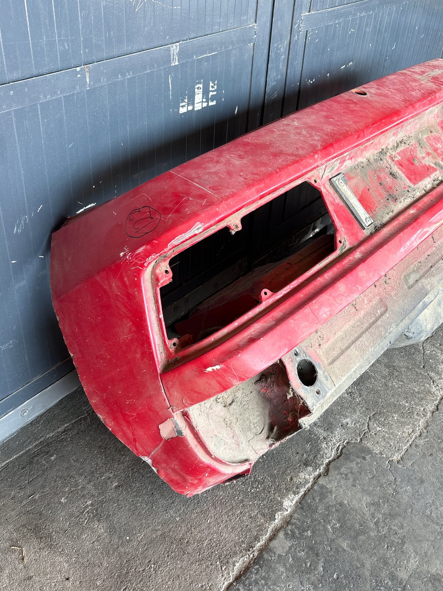 Porsche 924 rear end cut 94450303701, used