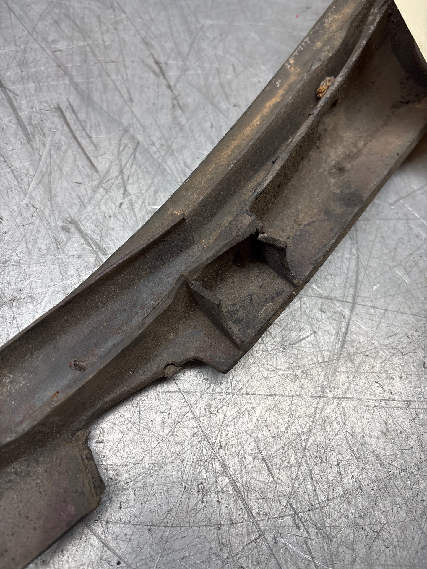 Porsche 944 lower door sill trim molding right side, used 9515591600