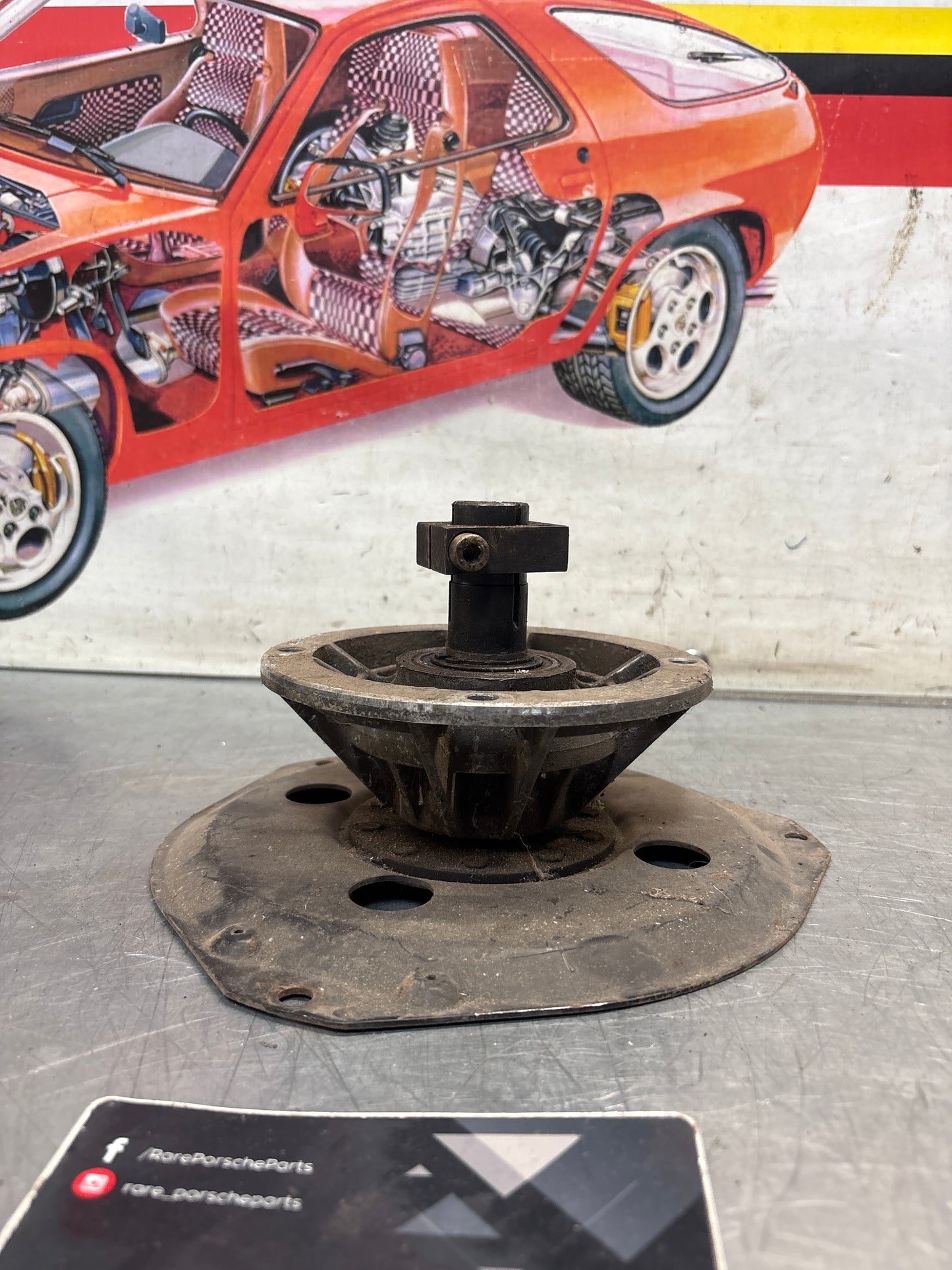 Porsche 924 automatic damper plate flange disc used 477521110C